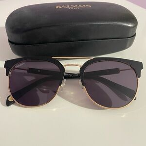 Authentic Balmain Clubmaster Sunglasses